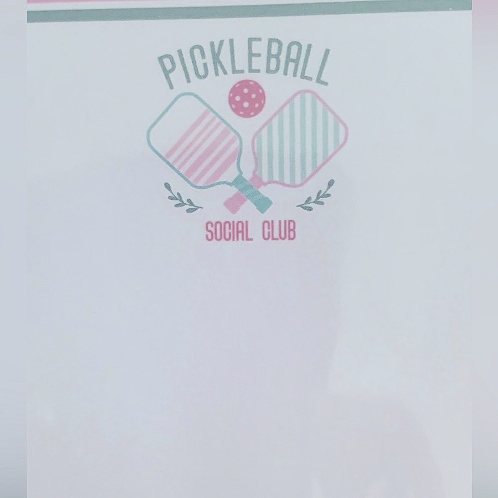 NWT Pickleball Notepad Trending NEW in package approx 80 Pages